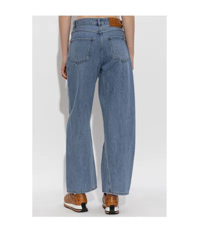 Mcm Belt Loop Jeans In Blue