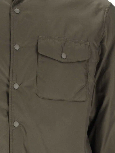 Aspesi Jacket With Chest Pockets And Long Sleeves In Green