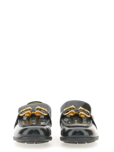 Bottega Veneta Elegant Moccasin Monsieur For Women In Blue