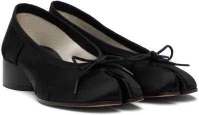 Maison Margiela Women Black Bow Ballet Flats, 7.5 Luxury Ballet Flats For Women Darveys