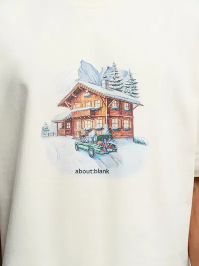 Aboutblank Chalet T-shirt In White