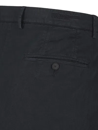 Massimo Osti Studio Pleated Trousers In Black