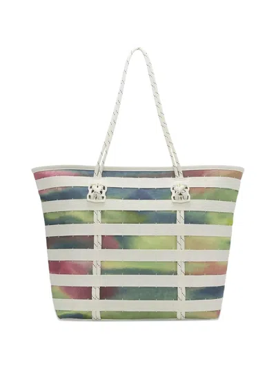 Nike Sail Striped Tote Bag In Multi