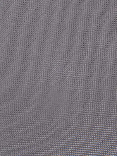 Eton Textured Pointed-tip Tie In Gray