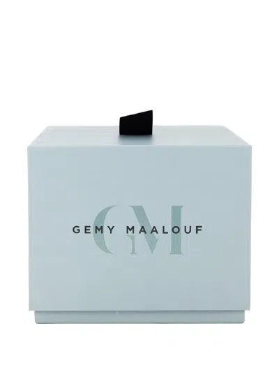 Gemy Maalouf Bambo & Woods Scented Candle In Blue