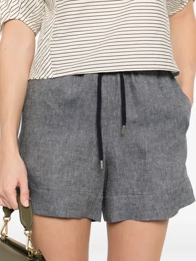 Eleventy Drawstring Shorts In Gray