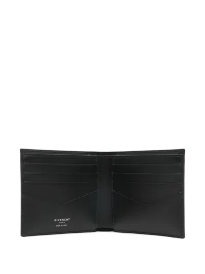 Givenchy Leather Bifold Wallet In Black