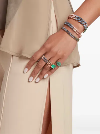 Shay Diamonds Rainbow Ring In Multi