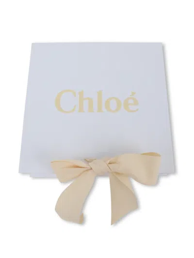 Chloé Ruffled Mouse Toy In White