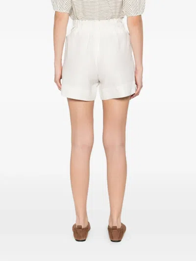 Eleventy Drawstring Shorts In Neutral