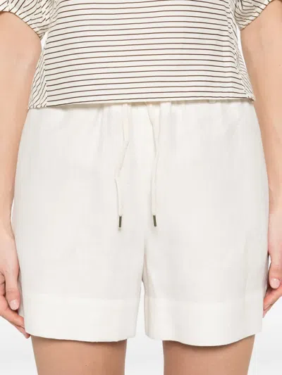 Eleventy Drawstring Shorts In Neutral