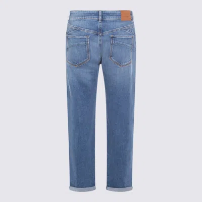 Sportmax Belt Loop Jeans In Blue