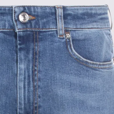 Sportmax Belt Loop Jeans In Blue