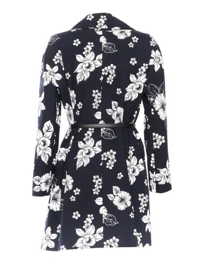 Max Mara Studio Viterbo Overcoat In Black