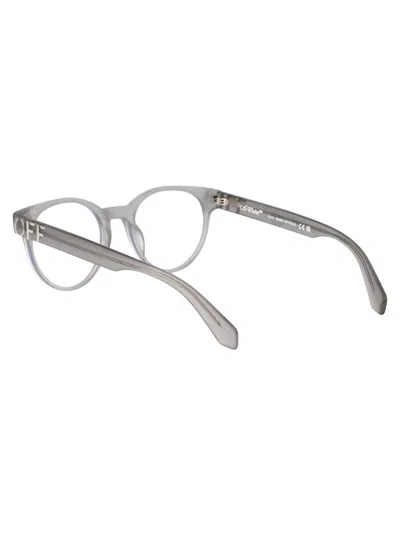 Off-white Optical Style 68 Glasses In Gray