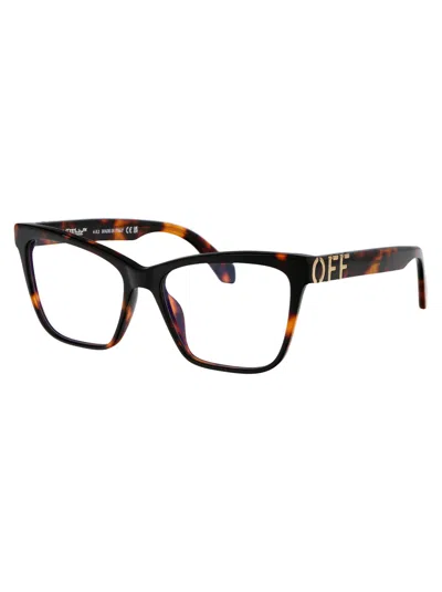 Off-white Optical Style 67 Glasses In Brown