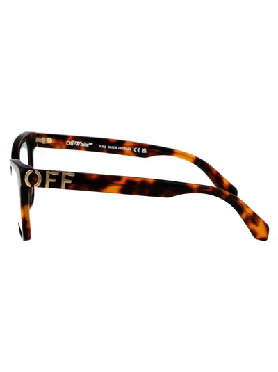Off-white Optical Style 67 Glasses In Brown