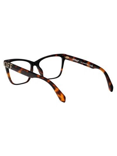 Off-white Optical Style 67 Glasses In Brown