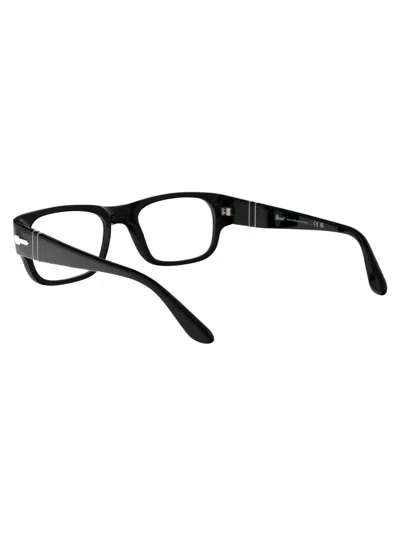 Persol Black Acetate Optical Glasses In Black