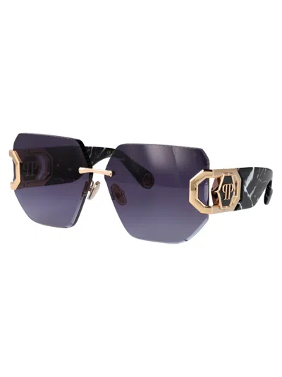 Philipp Plein Plein Hera Sunglasses In Gold