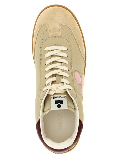 Isabel Marant Beth Sneakers Suede Panel Contrast Heel Tab In Multi