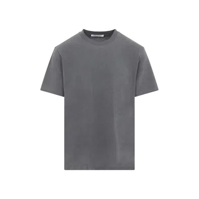 Our Legacy Mens Worn Black Boxy Short-sleeve Cotton-jersey T-shirt In Gray