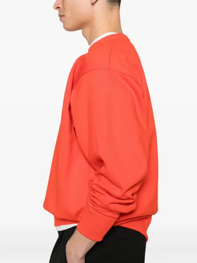 Wtaps Logo-patch Sweatshirt In Pink