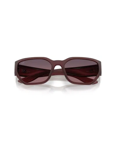 Costa Del Mar Clemente 58mm Polarized Rectangular Sunglasses In Brown