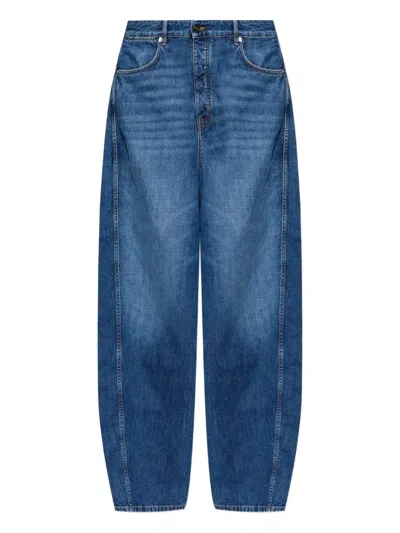 Givenchy Wide-leg Jeans In Blue
