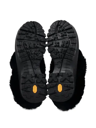 Pre-owned 032c Trace Clogs In Black