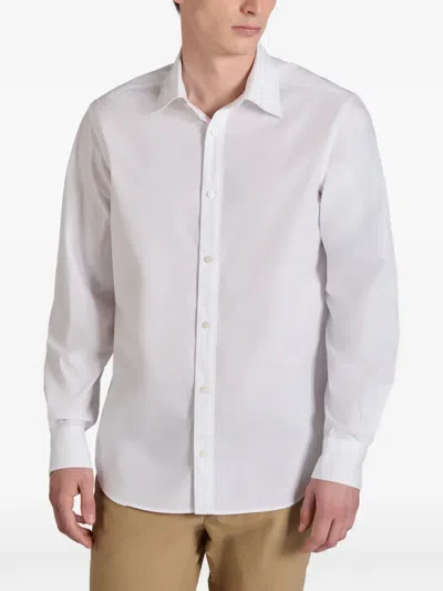 Glanshirt Buttoned Poplin Shirt In White