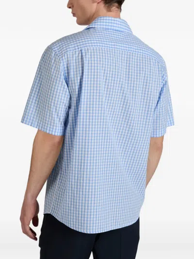 Glanshirt Checked Shirt In Blue