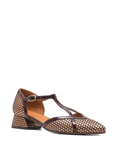 Chie Mihara Hidrow T-strap Pumps In Brown