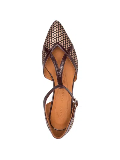 Chie Mihara Hidrow T-strap Pumps In Brown