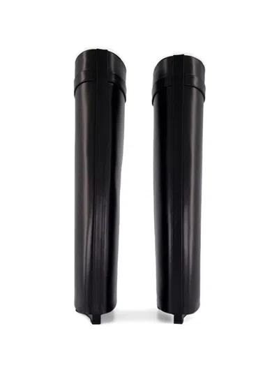 Givenchy Shark 95 Leather Knee-high Boots In Black