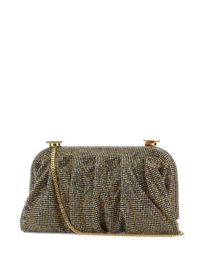 Benedetta Bruzziches Women Embellished Fabric Large Venus Clutch In Multi