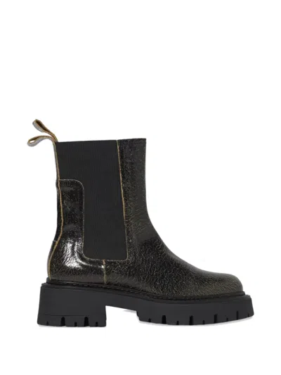 DANUBIO PULL-TAB PLATFORM CHELSEA BOOTS