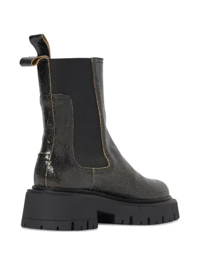 DANUBIO PULL-TAB PLATFORM CHELSEA BOOTS