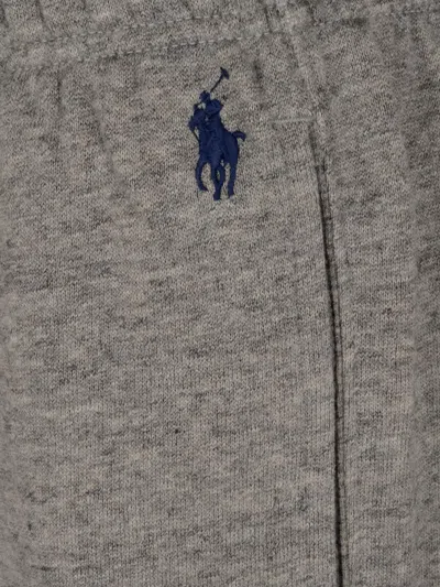 Polo Ralph Lauren Drawstring Track Pants In Gray