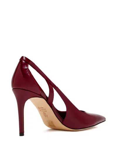 Stuart Weitzman Cut-out Pointed Pumps In Multi