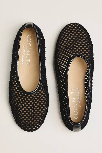 Coconuts By Matisse Exclusive Marta Mesh Ballet Flats In Black