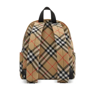 Burberry Nova Check Backpack In Multi
