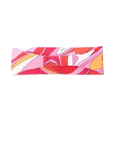 Pucci Junior Patterned Head Band In Multi