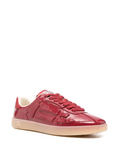 Amiri Red Pacific Bones Sneakers In Red