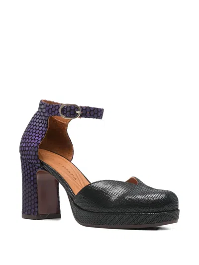 Chie Mihara Damaho Ankle-strap Pumps In Black