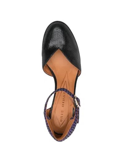 Chie Mihara Damaho Ankle-strap Pumps In Black