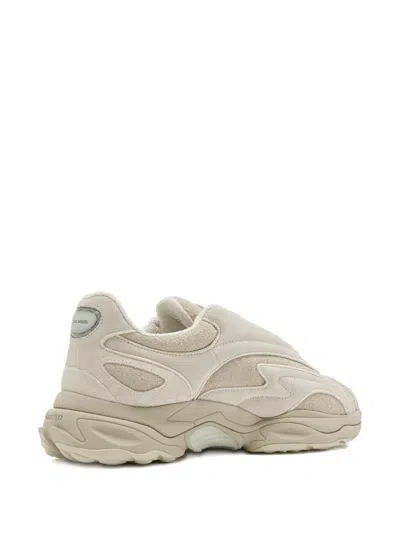 Axel Arigato Men Satellite Runner Suede And Leather Low-top Sneakers In Brown