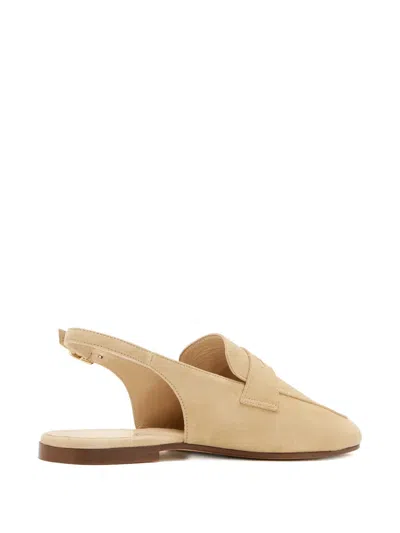 Sophique Essenziale Slingback Loafers In Brown