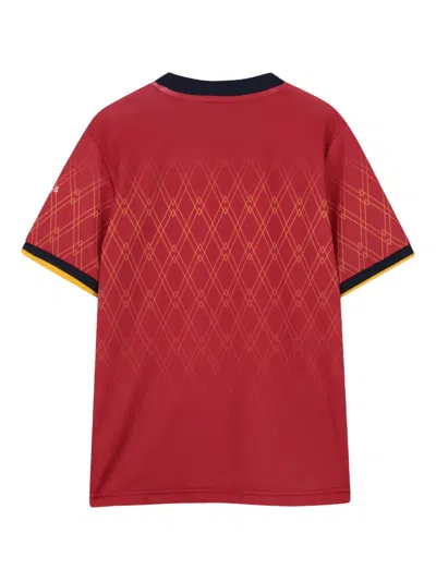 Bosswear Diamond-pattern T-shirt In Red