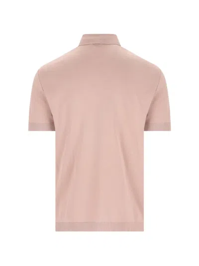 Herno Light And Natural Mini T-shirt For Men In Pink